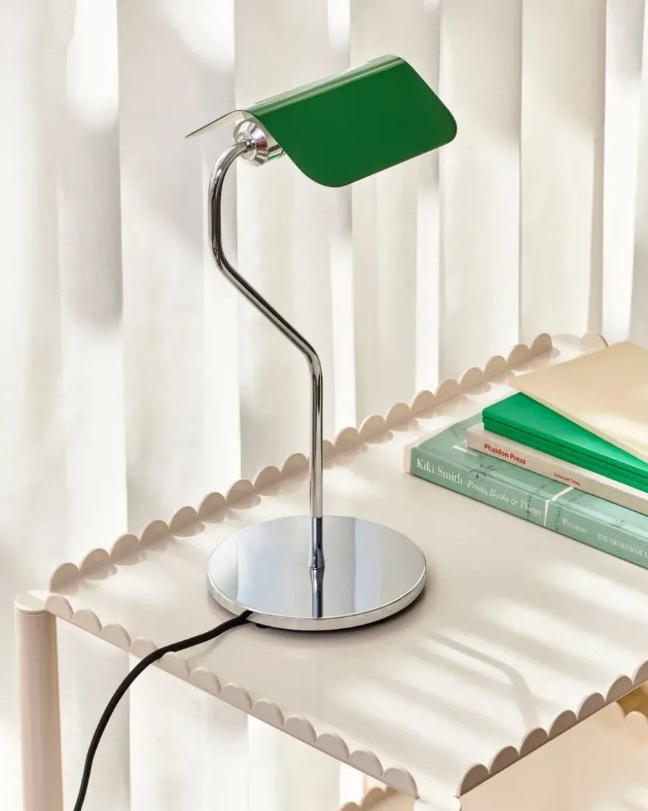 Lámpara de mesa Apex, Emerald green