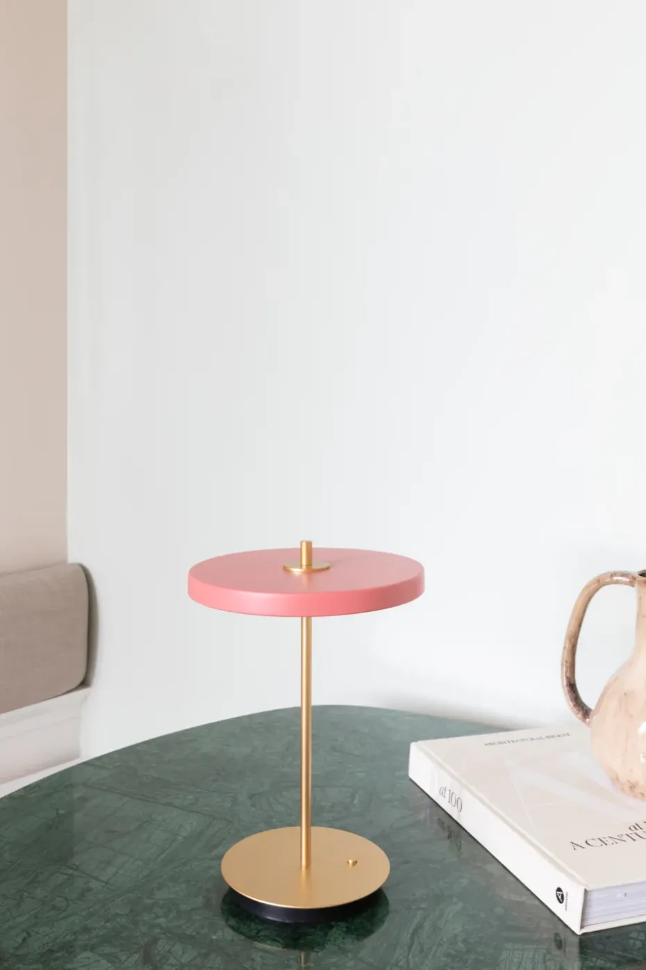 Lámpara de mesa Asteria Move, Rose