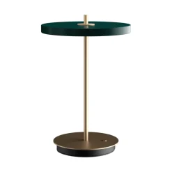 Lámpara de mesa Asteria Move, Forest green