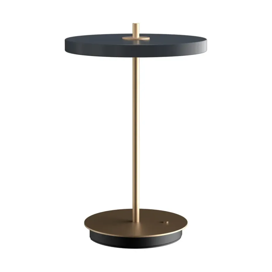 Lámpara de mesa Asteria Move, Anthracite