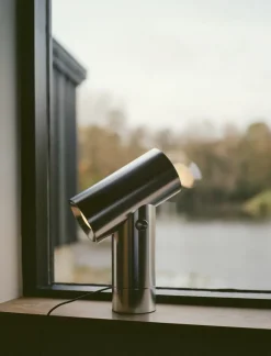 Lámpara de mesa Beam 45,4 cm, Polished aluminium