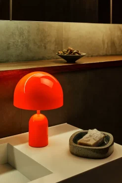 Lámpara de mesa Bell Portable LED 28 cm, Fluorescente