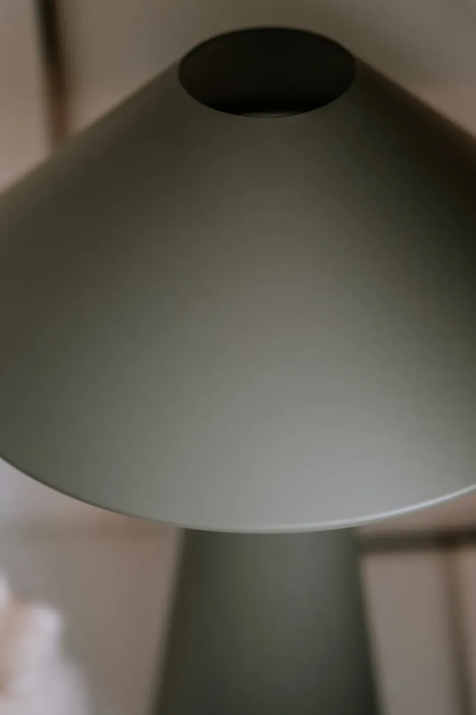 Lámpara de mesa Cannes, verde