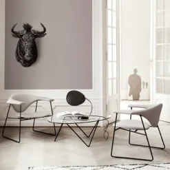Lámpara de mesa Cobra, negro