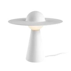 Lámpara de mesa de cerámica 33x37,1 cm, White