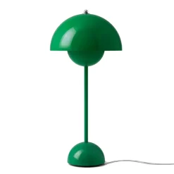 Lámpara de mesa FlowerPot VP3, Signal green