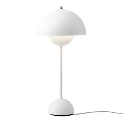 Lámpara de mesa FlowerPot VP3, blanco mate