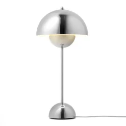 Lámpara de mesa FlowerPot VP3, Chrome-plated