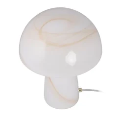 Lámpara de mesa Fungo beige, 30 cm