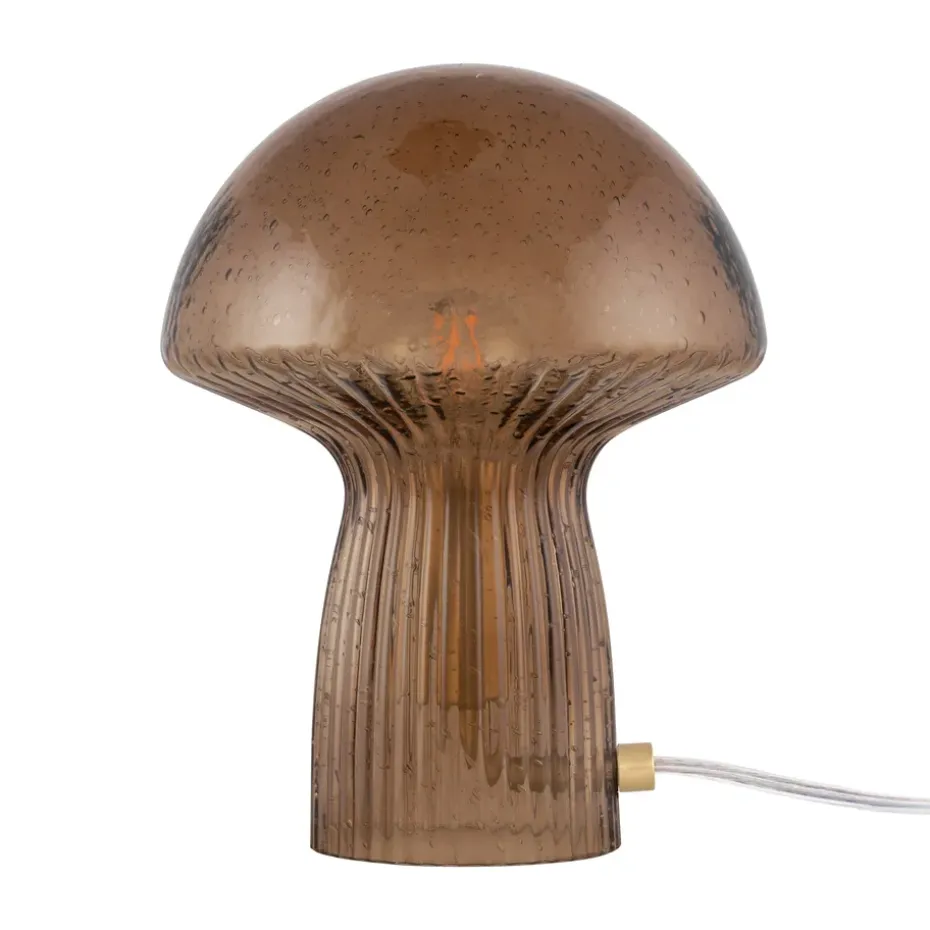 Lámpara de mesa Fungo Special Edition marrón, 20 cm