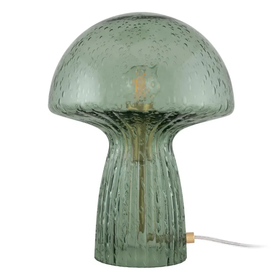 Lámpara de mesa Fungo Special Edition verde, 30 cm