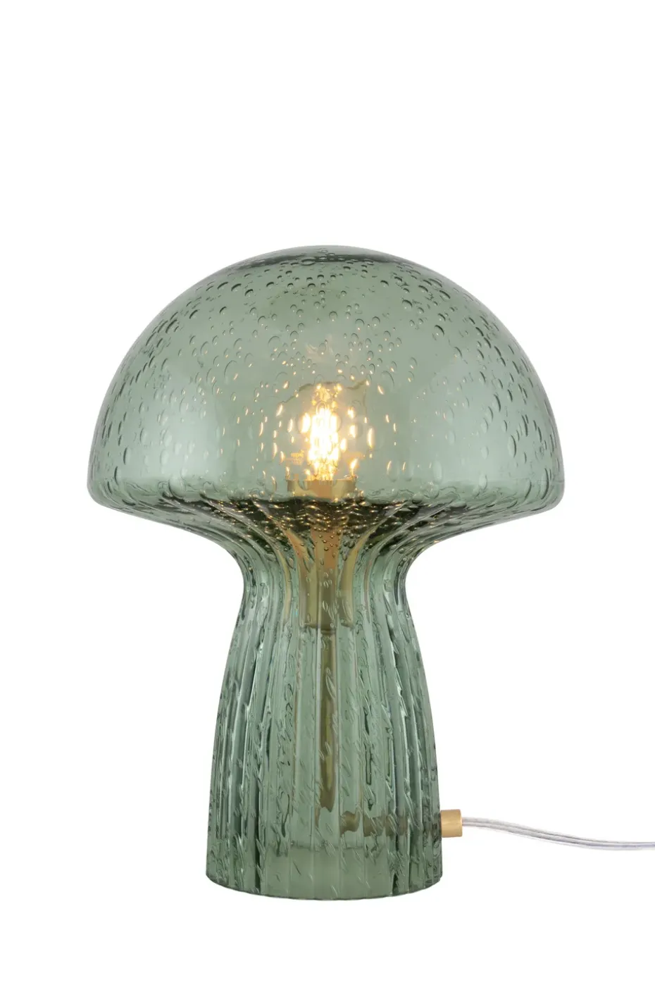 Lámpara de mesa Fungo Special Edition verde, 30 cm