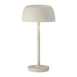 Lámpara de mesa Halo 45,5 cm, Beige