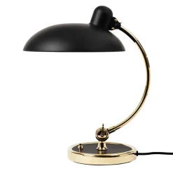 Lámpara de mesa Kaiser Idell 6631-T Luxus latón, negro mate