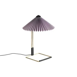 Lámpara de mesa Matin table Ø30 cm, Lavender shade