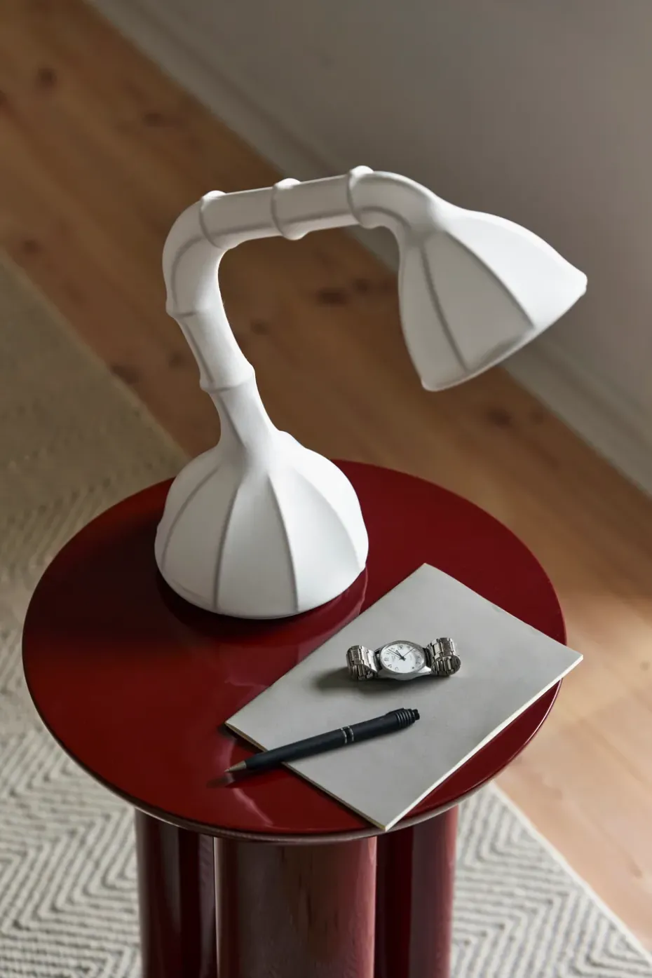 Lámpara de mesa Ori Stretch Portable, White