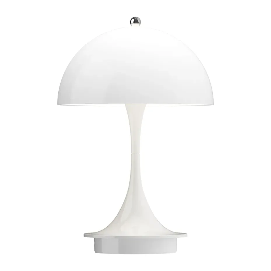 Lámpara de mesa Panthella 160 Portable v3, Opal white