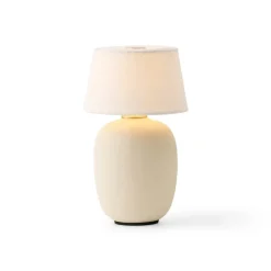 Lámpara de mesa portable Torso, Sand