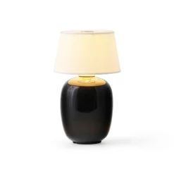 Lámpara de mesa portable Torso, Black