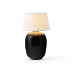Lámpara de mesa portable Torso, Black