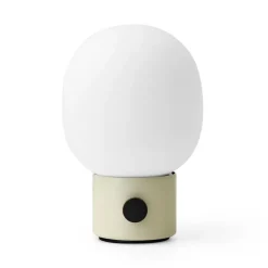 Lámpara de mesa portatil JWDA, Alabaster white