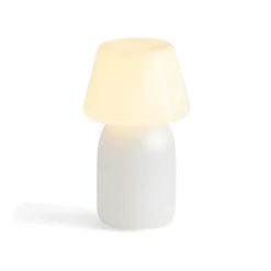 Lámpara de mesa portátil Apollo, blanco