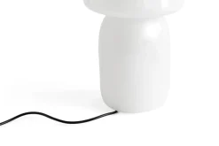 Lámpara de mesa portátil Apollo, blanco