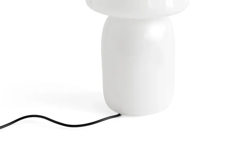 Lámpara de mesa portátil Apollo, blanco