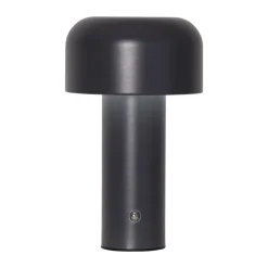 Lámpara de mesa portátil Bobby, Gris
