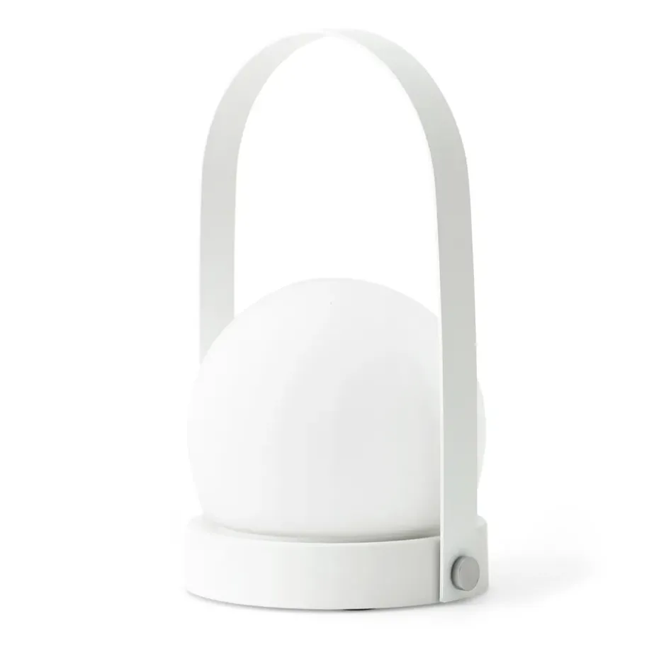 Lámpara de mesa portátil Carrie, Blanco