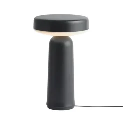 Lámpara de mesa portátil Ease 21,5 cm, Black