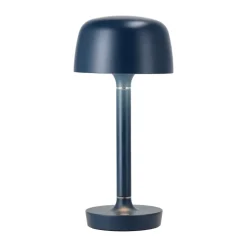Lámpara de mesa portátil Halo 25,5 cm, Blue