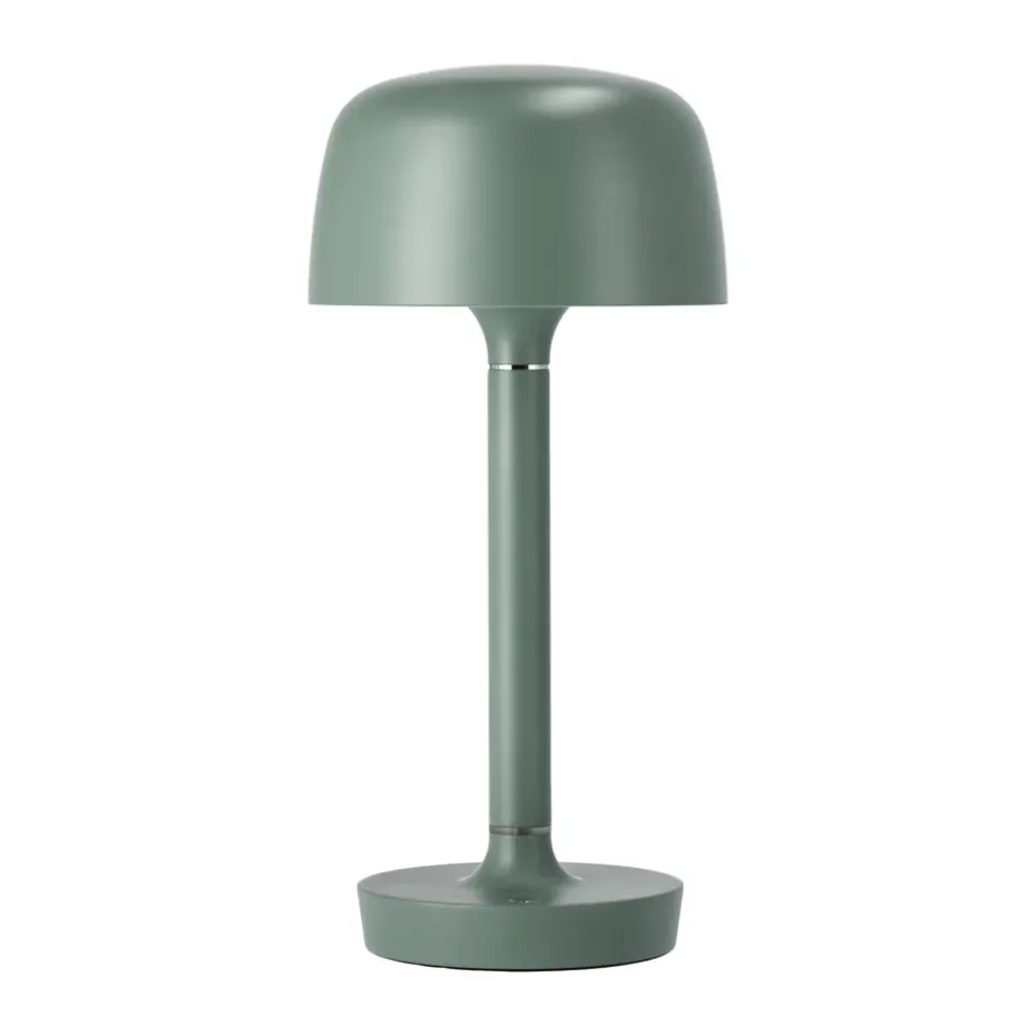 Lámpara de mesa portátil Halo 25,5 cm, Green