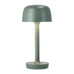 Lámpara de mesa portátil Halo 25,5 cm, Green