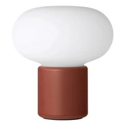 Lámpara de mesa portátil Karl-Johan, Earth red