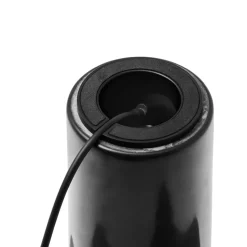 Lámpara de mesa portátil Kizu, Black marble