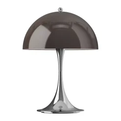 Lámpara de mesa portátil Panthella 250 V3, Original Opal Brown