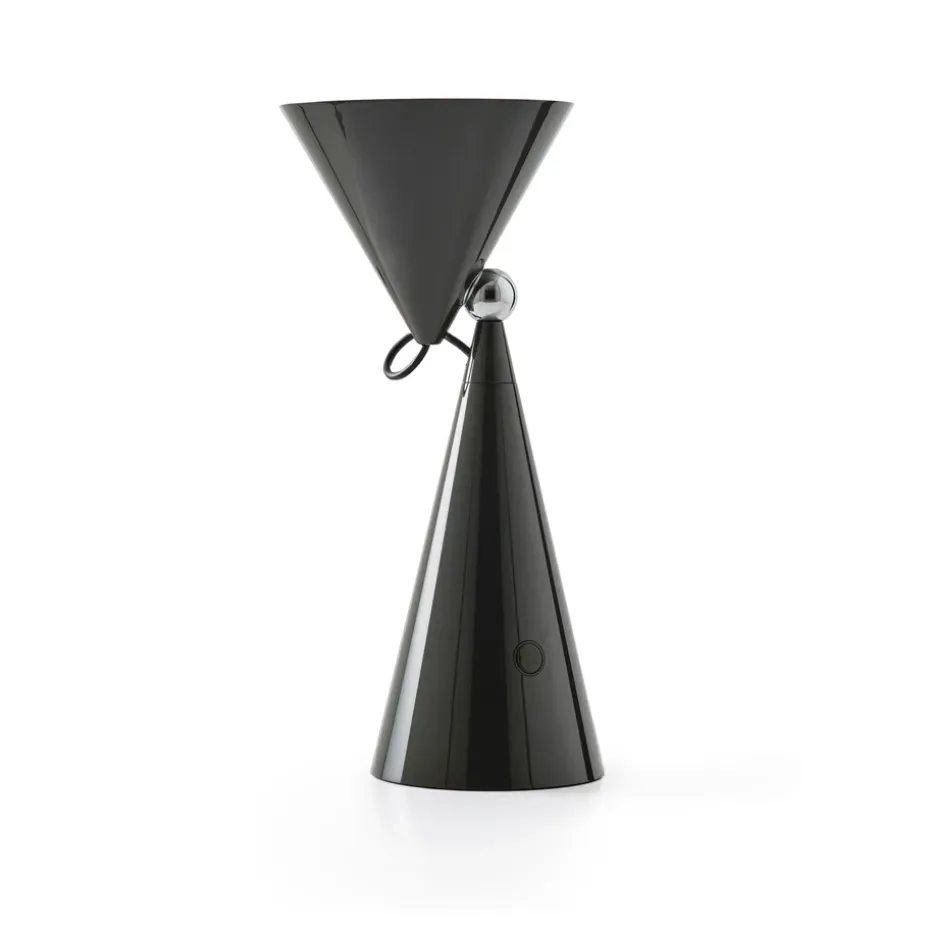 Lámpara de mesa Pose Portable LED, Verde alga
