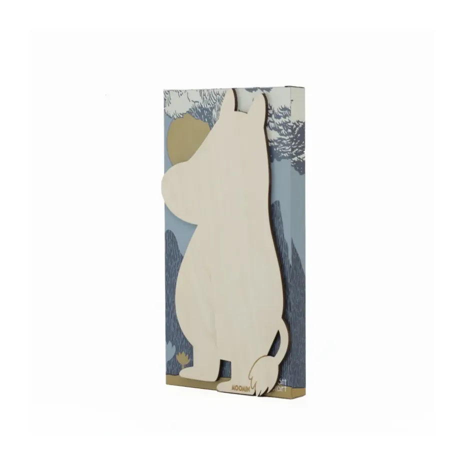 Lámpara de noche Mumin, Madera