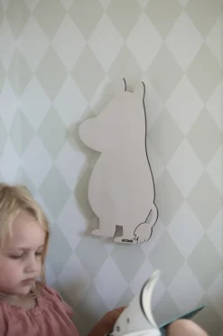 Lámpara de noche Mumin, Madera