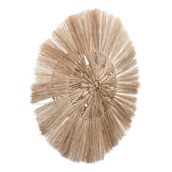 Lámpara de pared Amara natural, Ø60 cm