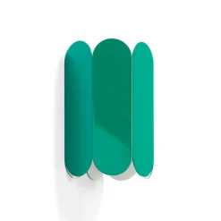 Lámpara de pared Arcs Sconce, Sea green
