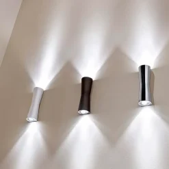 Lámpara de pared Clessidra 40°+40, Blanco