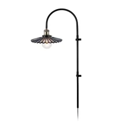 Lámpara de pared Cobbler 75 cm, Humo