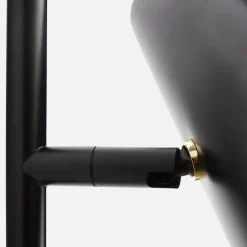 Lámpara de pared Cono, negro