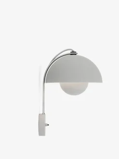 Lámpara de pared Flowerpot VP8, Matt light grey