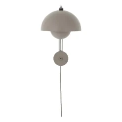 Lámpara de pared Flowerpot VP8, Grey beige