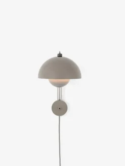 Lámpara de pared Flowerpot VP8, Grey beige