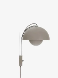 Lámpara de pared Flowerpot VP8, Grey beige