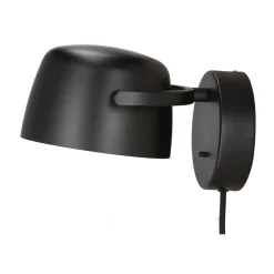 Lámpara de pared Halo Ø16 cm, Black